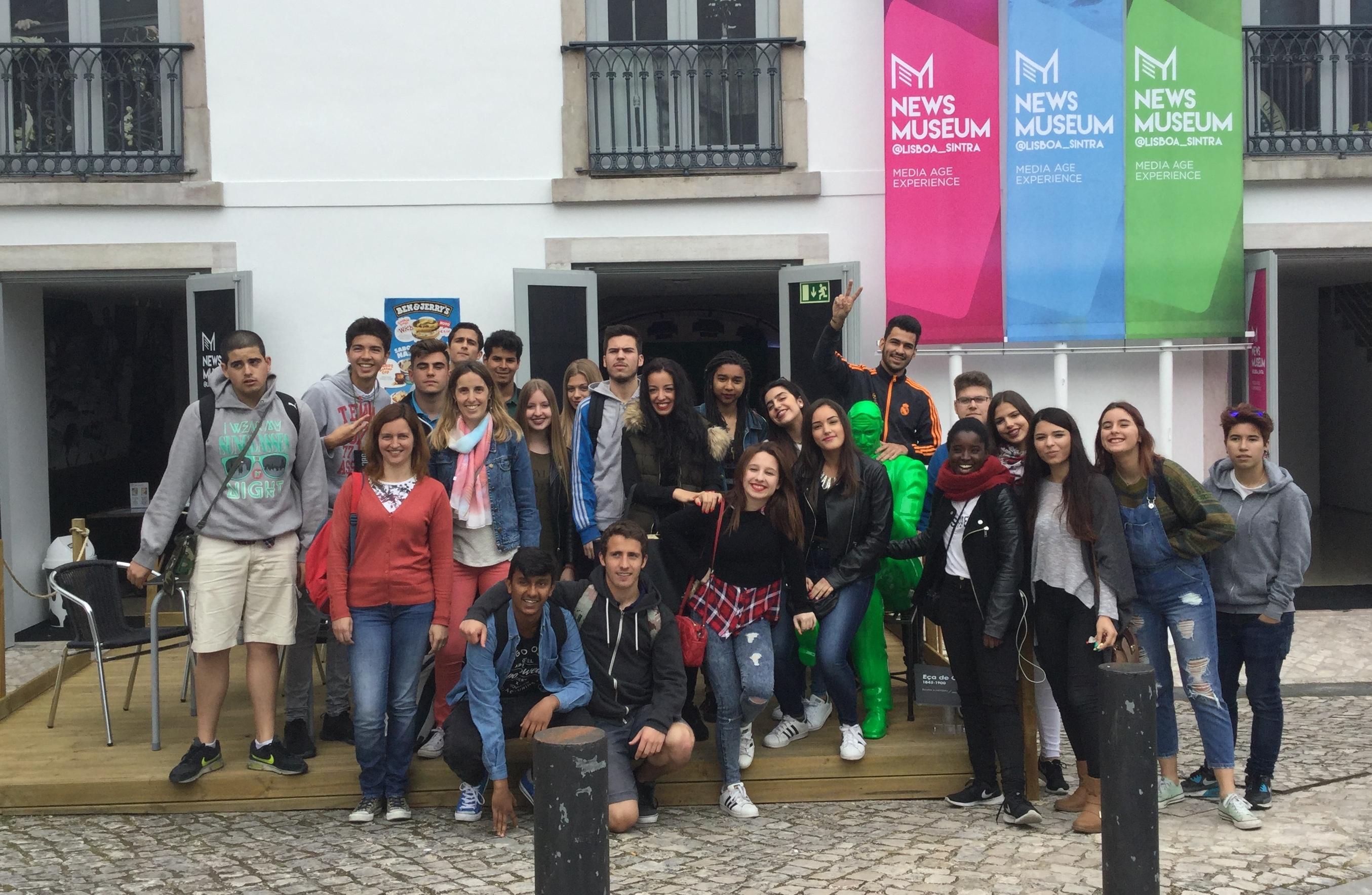 A visita da EPAD NewsMuseum