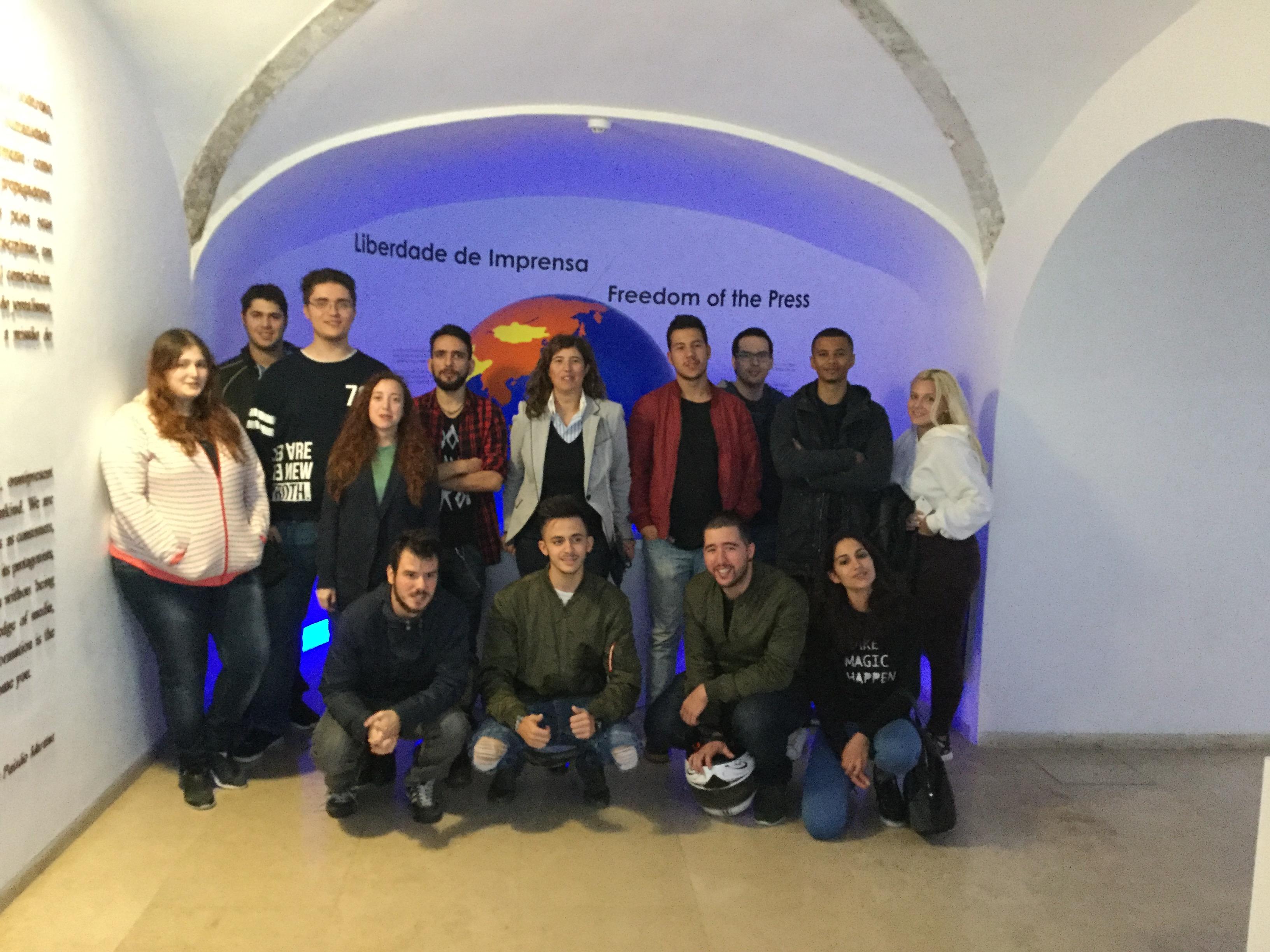 Visita do IEFP de Sintra  NewsMuseum