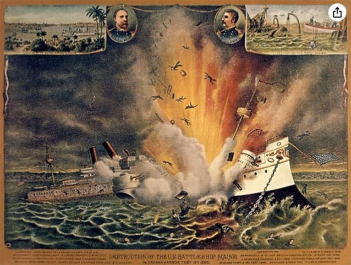 O Maine era um dos mais modernos navios da frota americana