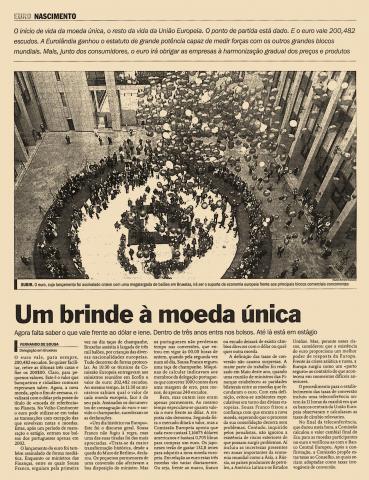 Um brinde à moeda única