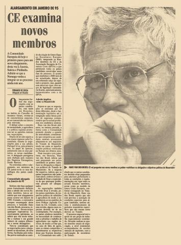 CE examina novos membros  CE examina novos membros