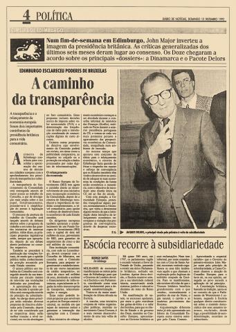 A caminho da transparência 