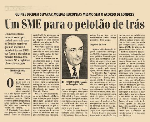 Um SME para o pelotão de trás Um SME para o pelotão de trás