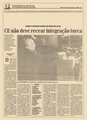 CE não deve recear integração turca