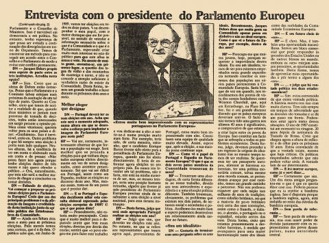 Entrevista com o presidente do Parlamento Europeu 