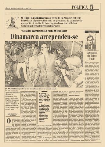 Dinamarca arrependeu-se 