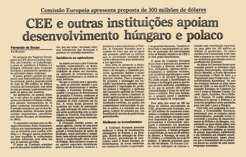 CEE e outras instituições apoiam desenvolvimento húngaro e polaco