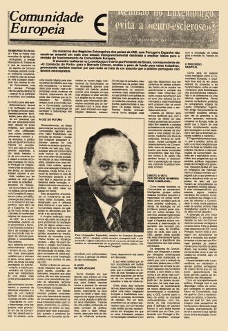 Reunião no Luxemburgo evita a “euro-esclerose”?