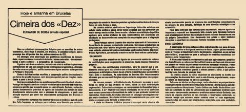 Cimeira dos “dez”