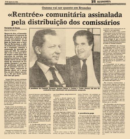“Rentrée” comunitária assinalada pela distribuição dos comissários 