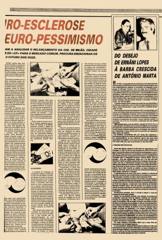 Combater a euro-esclerose e neutralizar o euro-pessimismo 