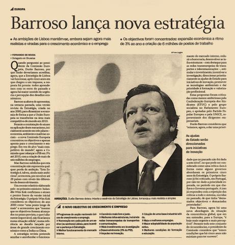 Barroso lança nova estratégia
