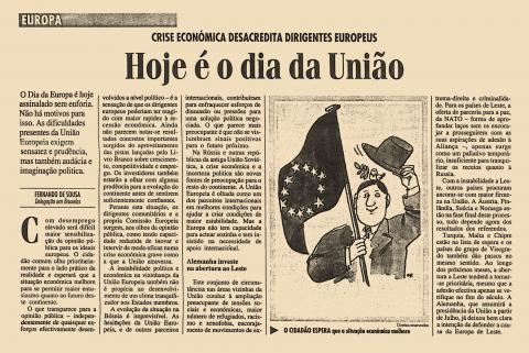 Hoje é o dia da União